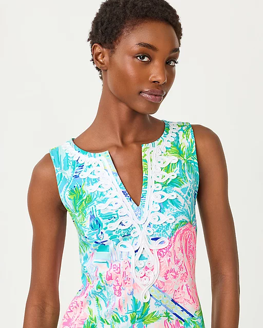 Lilly Pulitzer Harper Shift Dress Multi Bohemian Queen