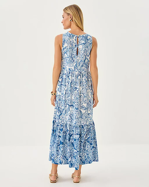 Lilly Pulitzer Hayleigh Midi Dress Starlight Navy Unforgettable