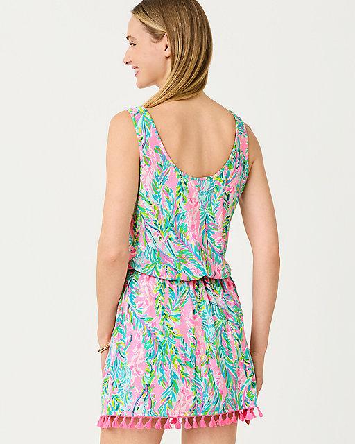 Lilly Pulitzer Jarrett Romper Multi Unicorn Of The Sea