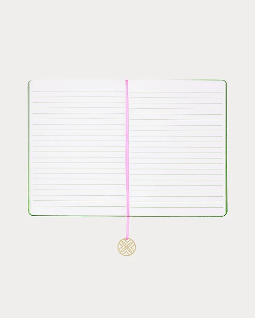 Lilly Pulitzer Journal With Charm Multi Sunset Shadows