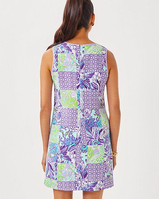 Lilly Pulitzer Julienne Shift Dress Multi Juicy Story Patch