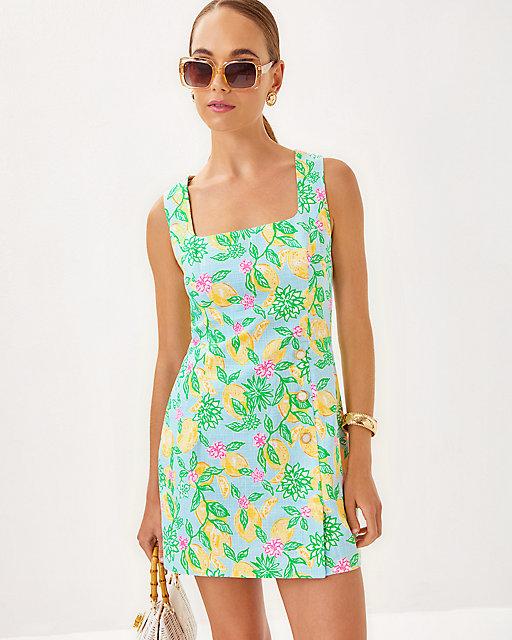 lilly pulitzer Kalinara Skirted Romper Bluette Make Lemonade