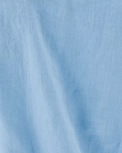 Lilly Pulitzer Kavalla Sleeveless Ruffle Top Jacaranda Blue