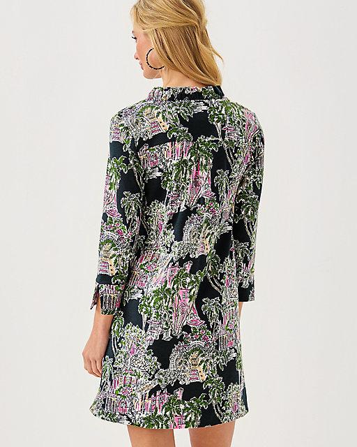 Lilly Pulitzer Knightley Dress Onyx Pb Anniversary Toile