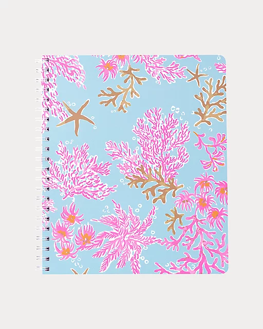 lilly pulitzer Large Notebook Multi Royal Coral Accessories Small