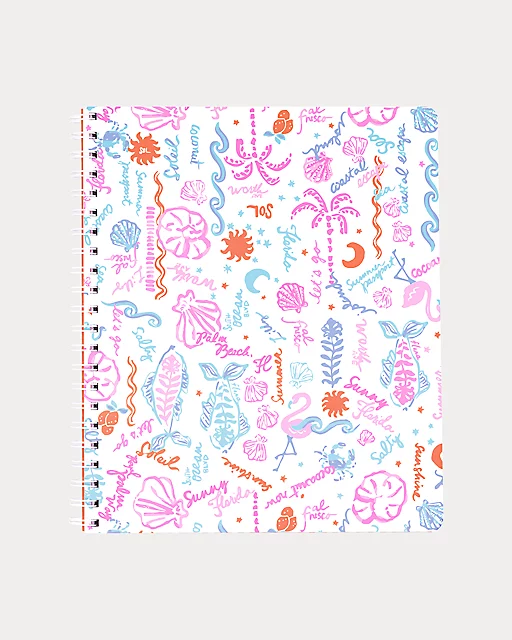 lilly pulitzer Large Notebook Multi Summer Serenade