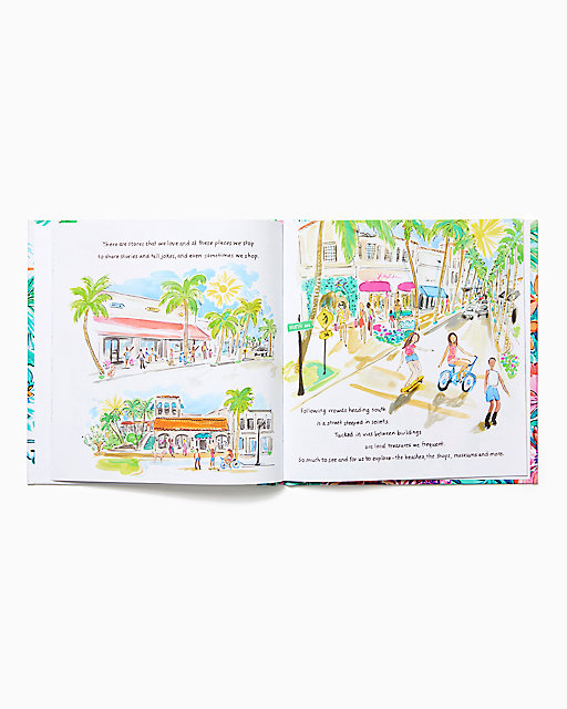 Lilly Pulitzer "Life And Lilly" Children's Book Multi