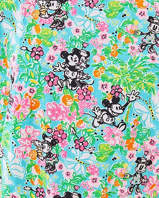 Lilly Pulitzer Lilly Hearts Disney Clairmont Trimmed Knit Top Multi Lilly Hearts Disney