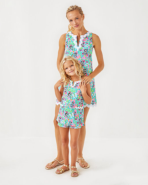 Lilly Pulitzer Lilly Hearts Disney Girls Mini Romey Shift Set Multi Lilly Hearts Disney