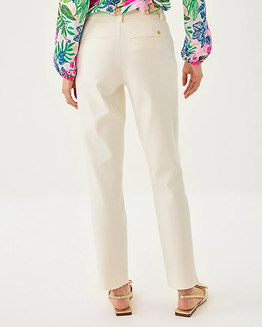 Lilly Pulitzer 29" Ana High Rise Pant Coconut