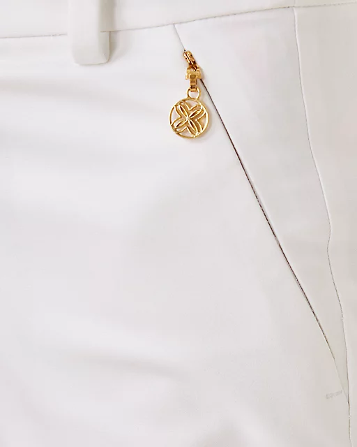 Lilly Pulitzer 29" Ana High Rise Pant Resort White