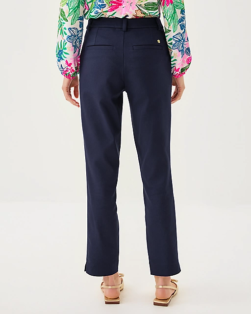 Lilly Pulitzer 29" Ana High Rise Pant True Navy