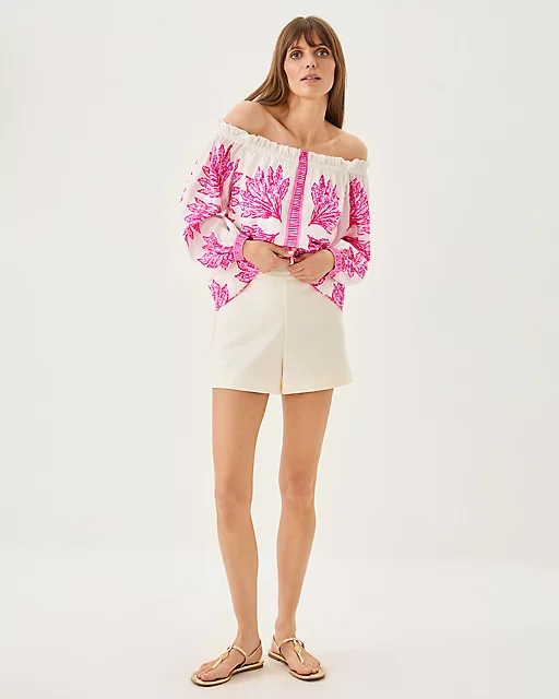 Lilly Pulitzer 3" Sarissa Stretch Short Coconut