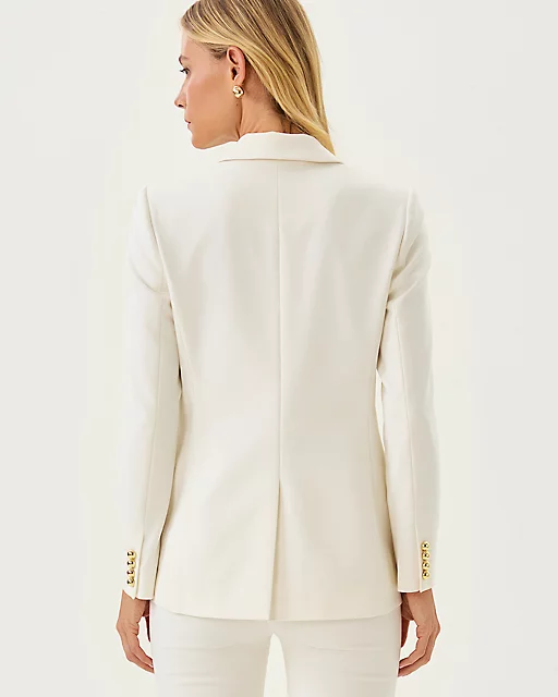 Lilly Pulitzer Amryn Blazer Coconut