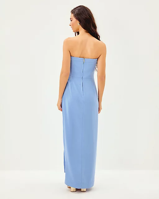 Lilly Pulitzer Anasophia Maxi Dress Jacaranda Blue