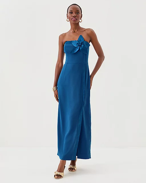 Lilly Pulitzer Anasophia Maxi Dress Starlight Navy