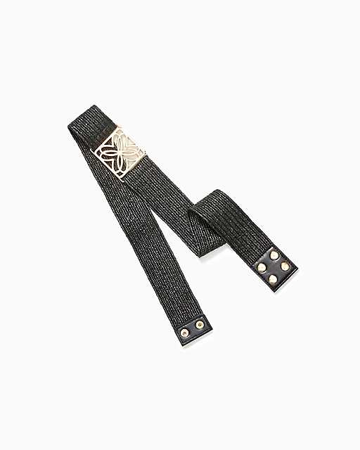 Lilly Pulitzer Arta Belt Noir
