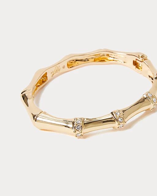 Lilly Pulitzer Bambu Bracelet Gold Metallic