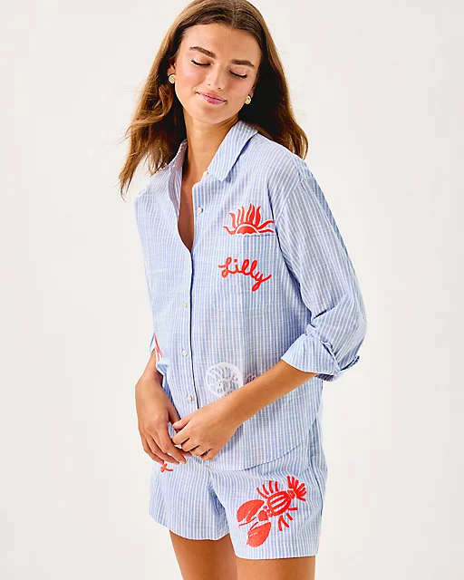 Lilly Pulitzer Bondi Button Down Shirt