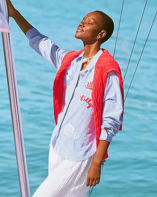 lilly pulitzer Bondi Button Down Shirt