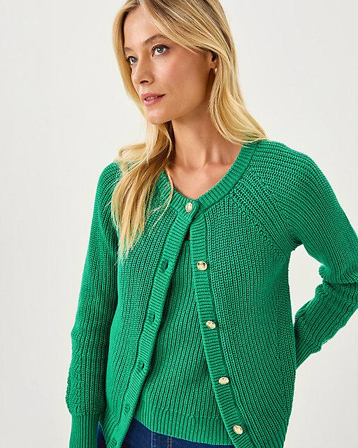 Lilly Pulitzer Bristow Cardigan Kitts Green