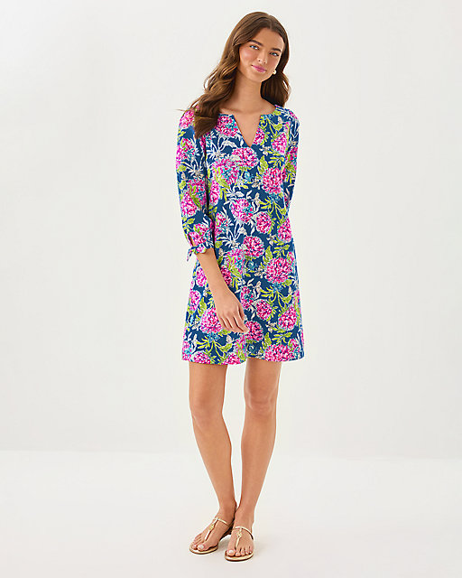 Lilly Pulitzer Cath Dress Multi Dahlia Licious