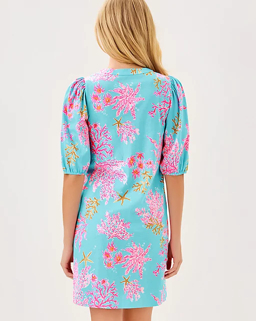 Lilly Pulitzer Colson Dress Multi Royal Coral