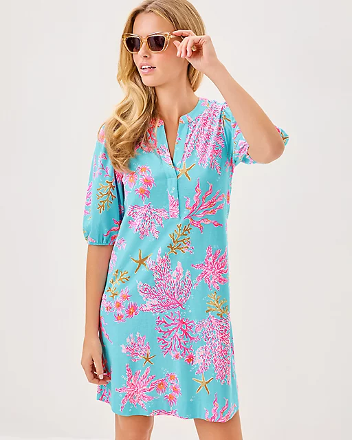 lilly pulitzer Colson Dress Multi Royal Coral