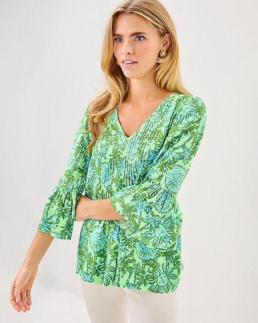 lilly pulitzer Danika Tunic Cool Mint Catchin Rays