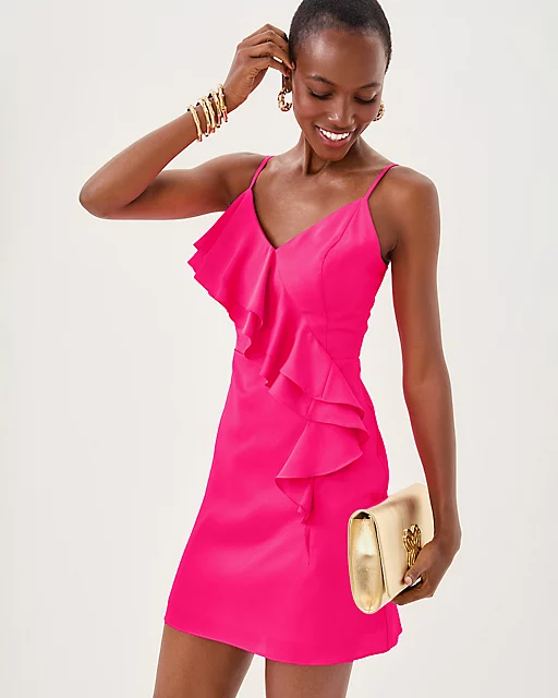 Lilly Pulitzer Delila Dress Parigi Pink