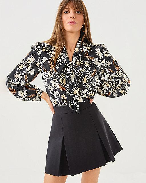 Lilly Pulitzer Delvey Mini Skort Noir