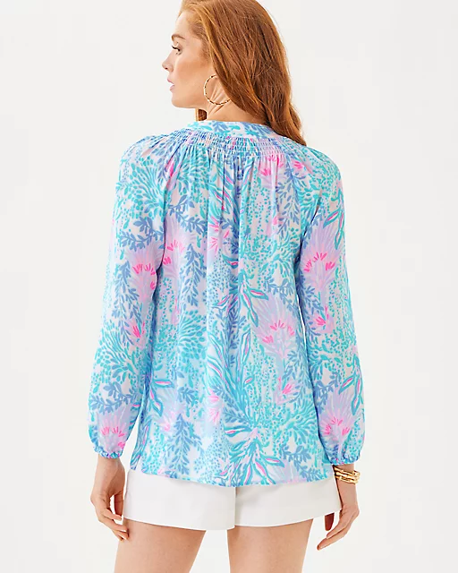 Lilly Pulitzer Elsa Silk Top