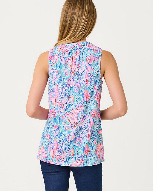 Lilly Pulitzer Essie Tank Top Multi Treasure Trove