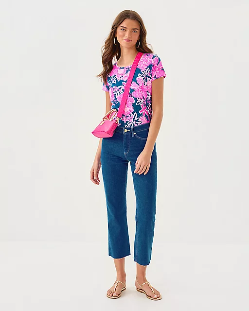 Lilly Pulitzer Etta Scoop Neck Top