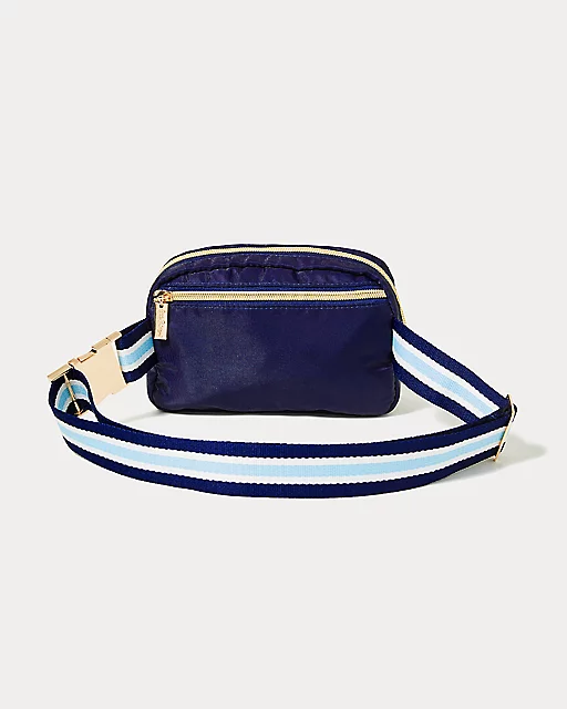 Lilly Pulitzer Jeanie Belt Bag True Navy