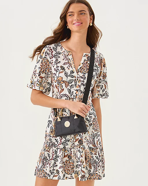 Lilly Pulitzer Kerrington Top Handle Mini Bag Noir