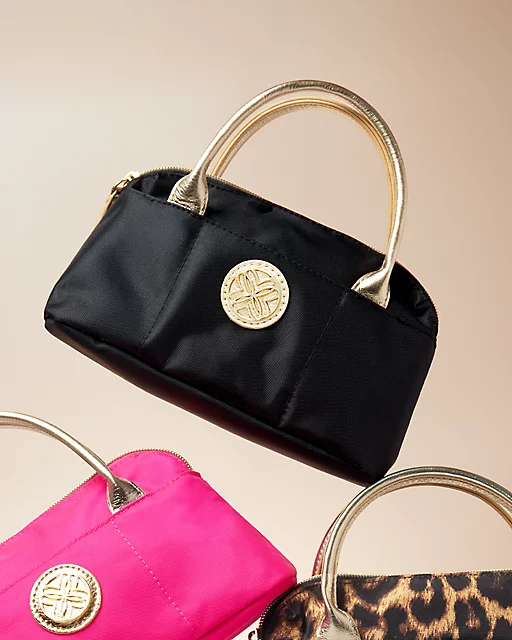 lilly pulitzer Kerrington Top Handle Mini Bag Noir