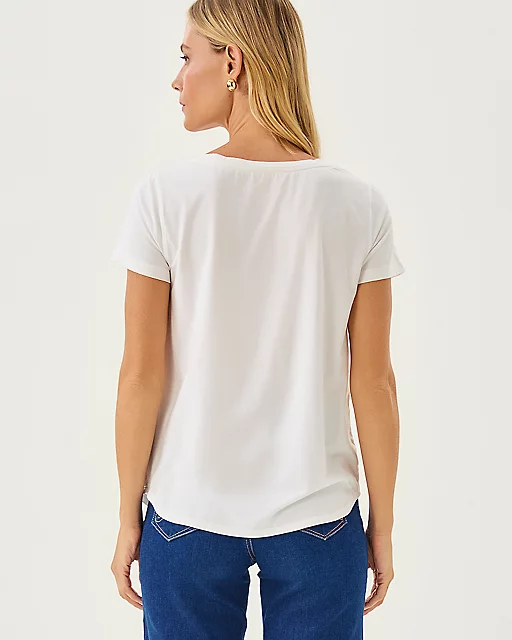 Lilly Pulitzer Key West Top Resort White