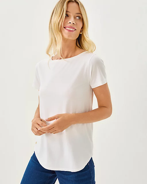 Lilly Pulitzer Key West Top Resort White