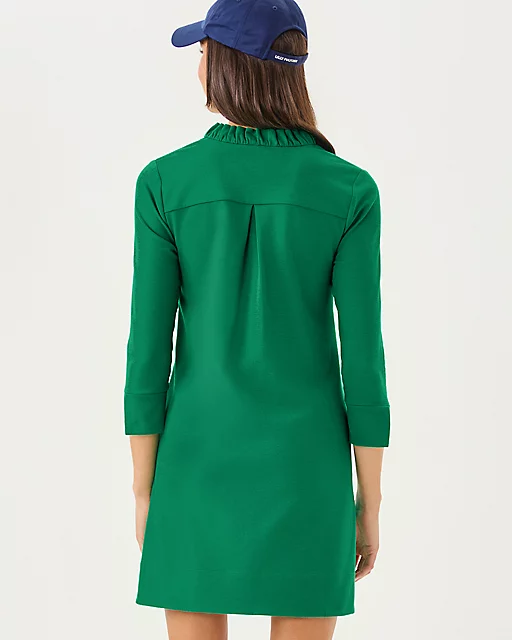 Lilly Pulitzer Knightley Dress Fiddle Leaf Green