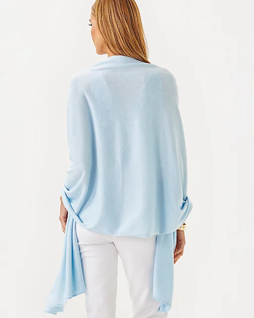 Lilly Pulitzer Lanelle Wrap Heathered Bluette
