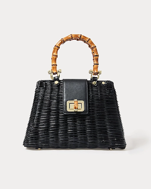 lilly pulitzer Leena Top Handle Bag Noir