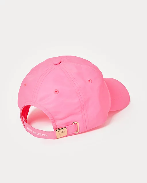 Lilly Pulitzer Logo Run Around Hat Rousseau Pink