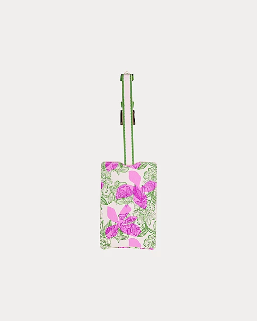 Lilly Pulitzer Luggage Tag Multi Sunset Shadows
