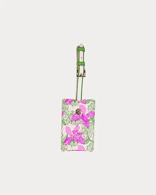 lilly pulitzer Luggage Tag Multi Sunset Shadows