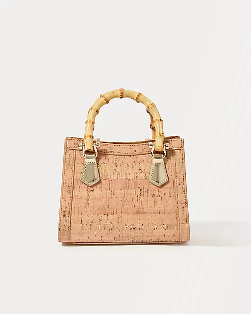 Lilly Pulitzer Mari Cork Mini Bag Natural
