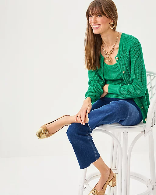 Lilly Pulitzer Mari Cork Slingback Pumps Natural