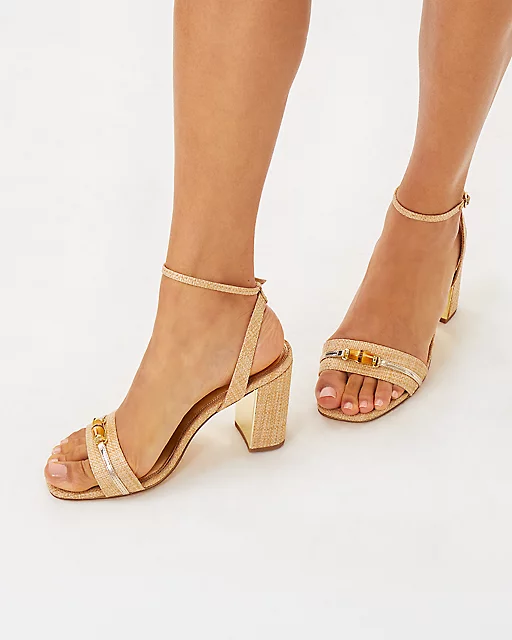 Lilly Pulitzer May Sandal Natural