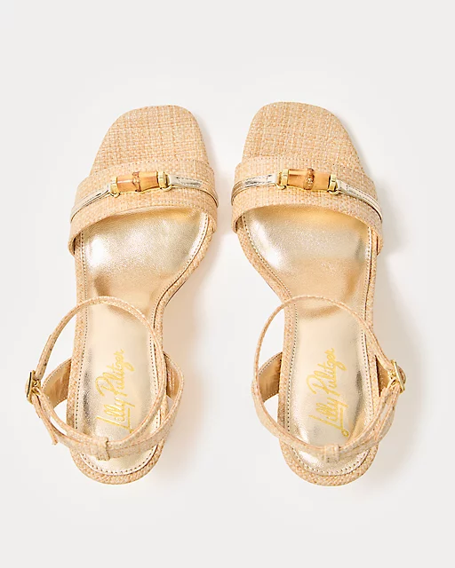 Lilly Pulitzer May Sandal Natural