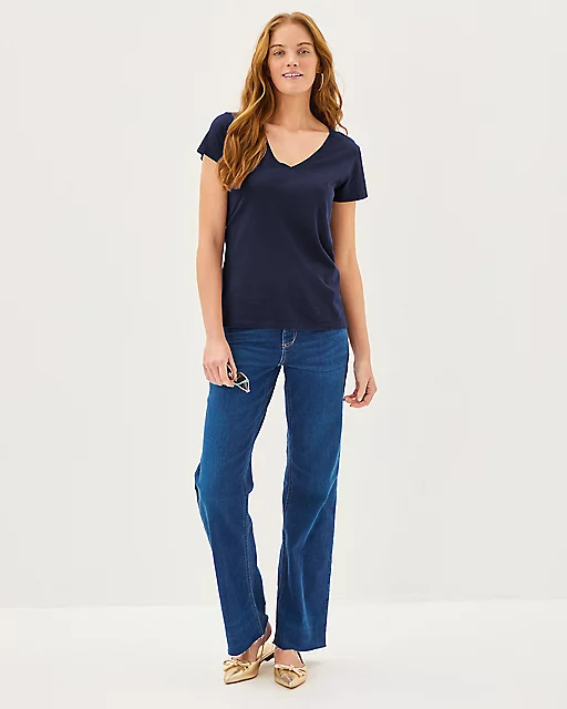 Lilly Pulitzer Meredith Tee True Navy